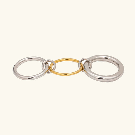 [Echo Fine]Canaria Stacked Ring