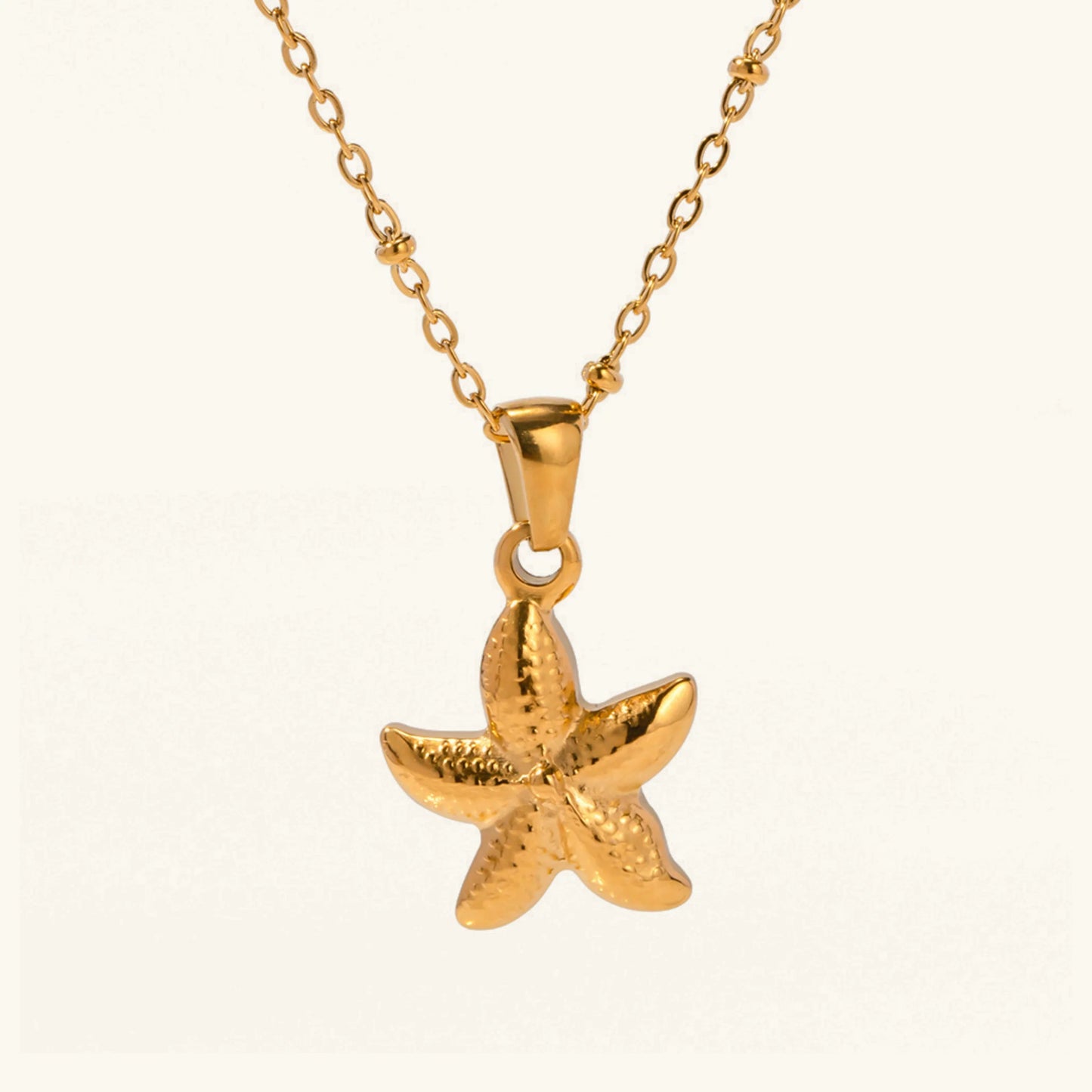 [Echo Fine]Emmie Gold Starfish Pendant