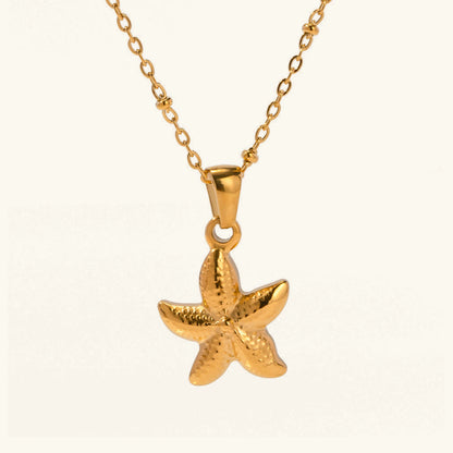 [Echo Fine]Emmie Gold Starfish Pendant