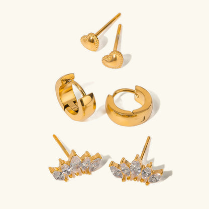 [Echo Fine]Lyanna Diamond Earring Bundle