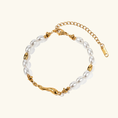 [Echo Fine]Dominique Freshwater Pearl Bracelet