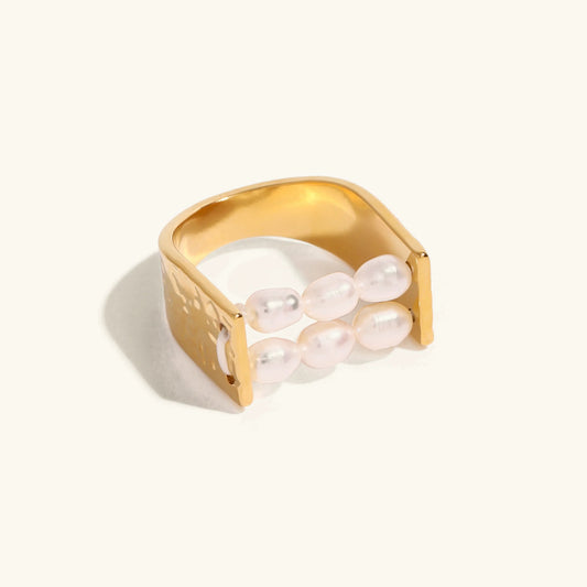 [Echo Fine]Elliana Pearl Ring