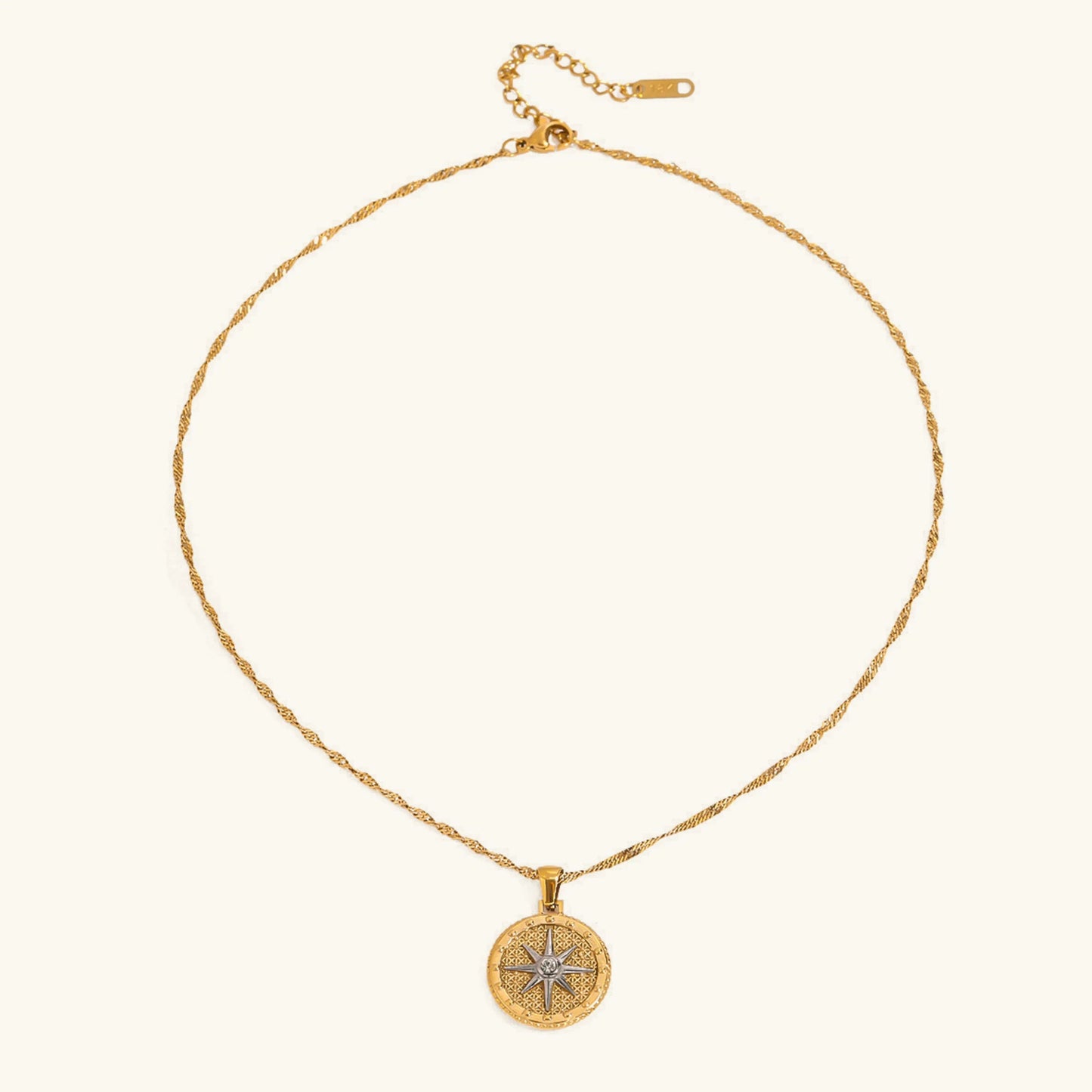 [Echo Fine]Parker Gold Star Pendant