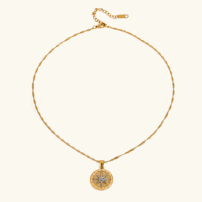 [Echo Fine]Parker Gold Star Pendant