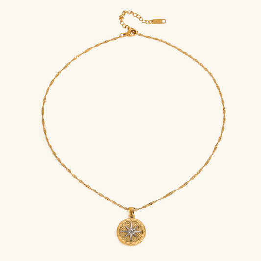 [Echo Fine]Parker Gold Star Pendant