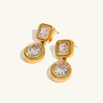 [Echo Fine]Amanda Diamond Earrings