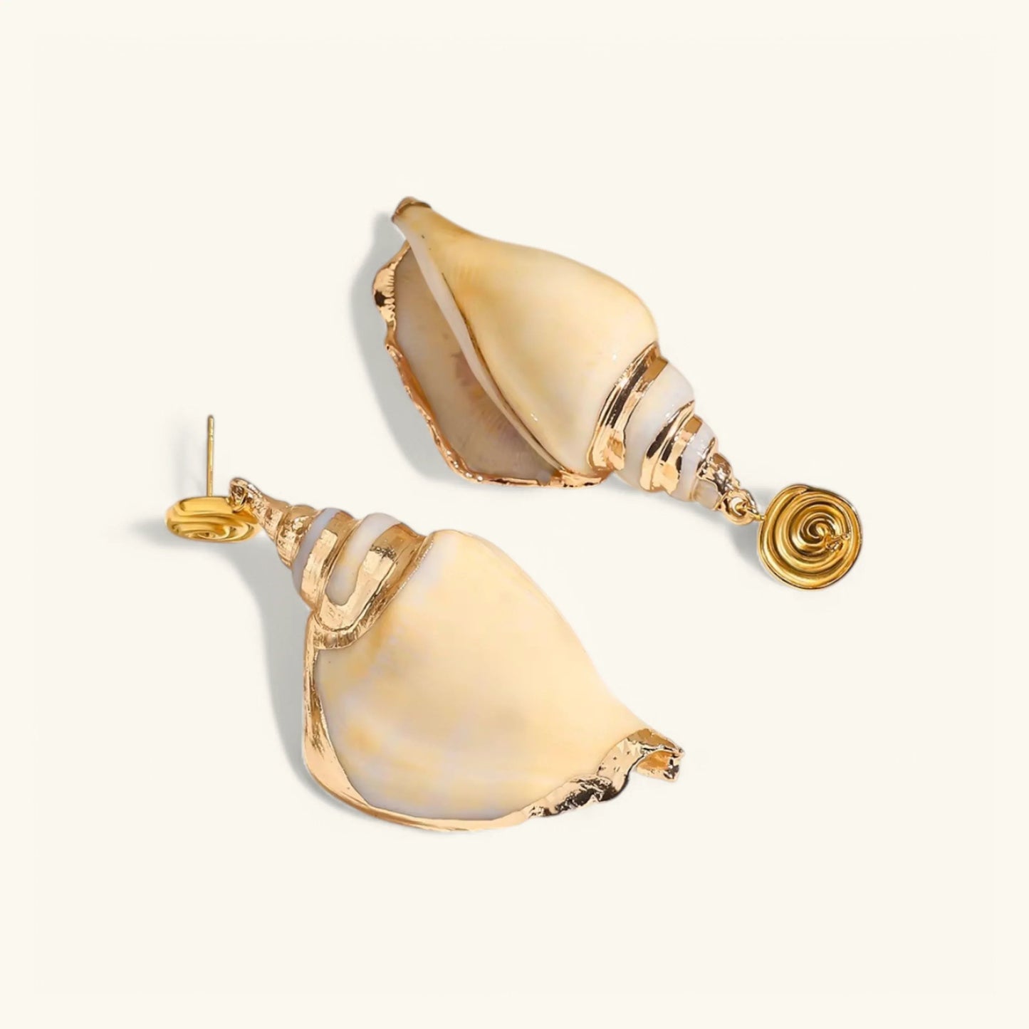 [Echo Fine]Sabrina Seashell Earrings
