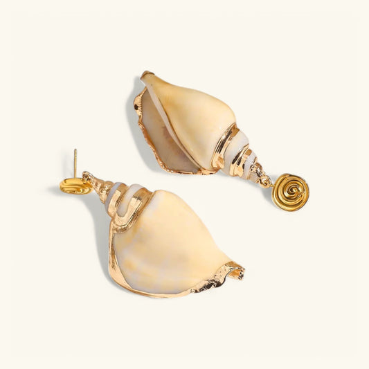 [Echo Fine]Sabrina Seashell Earrings