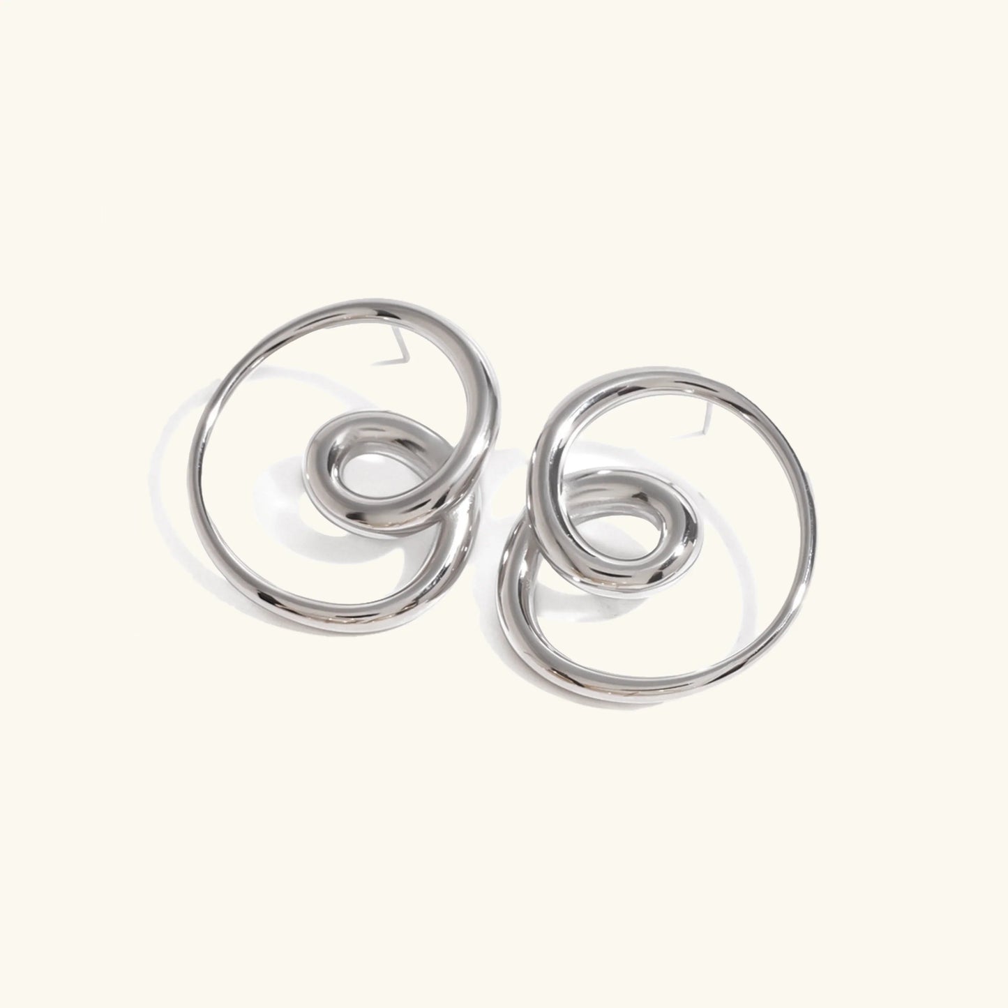 [Echo Fine]Angelique Golden Twist Earrings