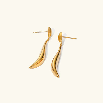 [Echo Fine]Aspen Gold Earrings