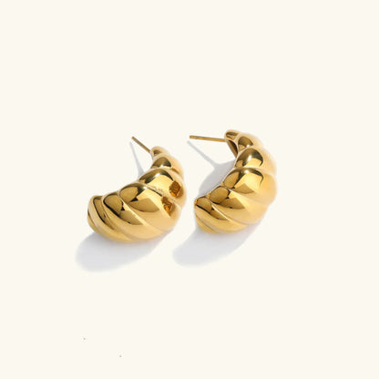 [Echo Fine]Kelsey Gold Earrings