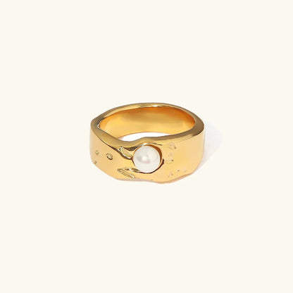 [Echo Fine]Cerulia Freshwater Pearl Ring