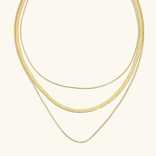 [Echo Fine]Zafina Gold Necklace