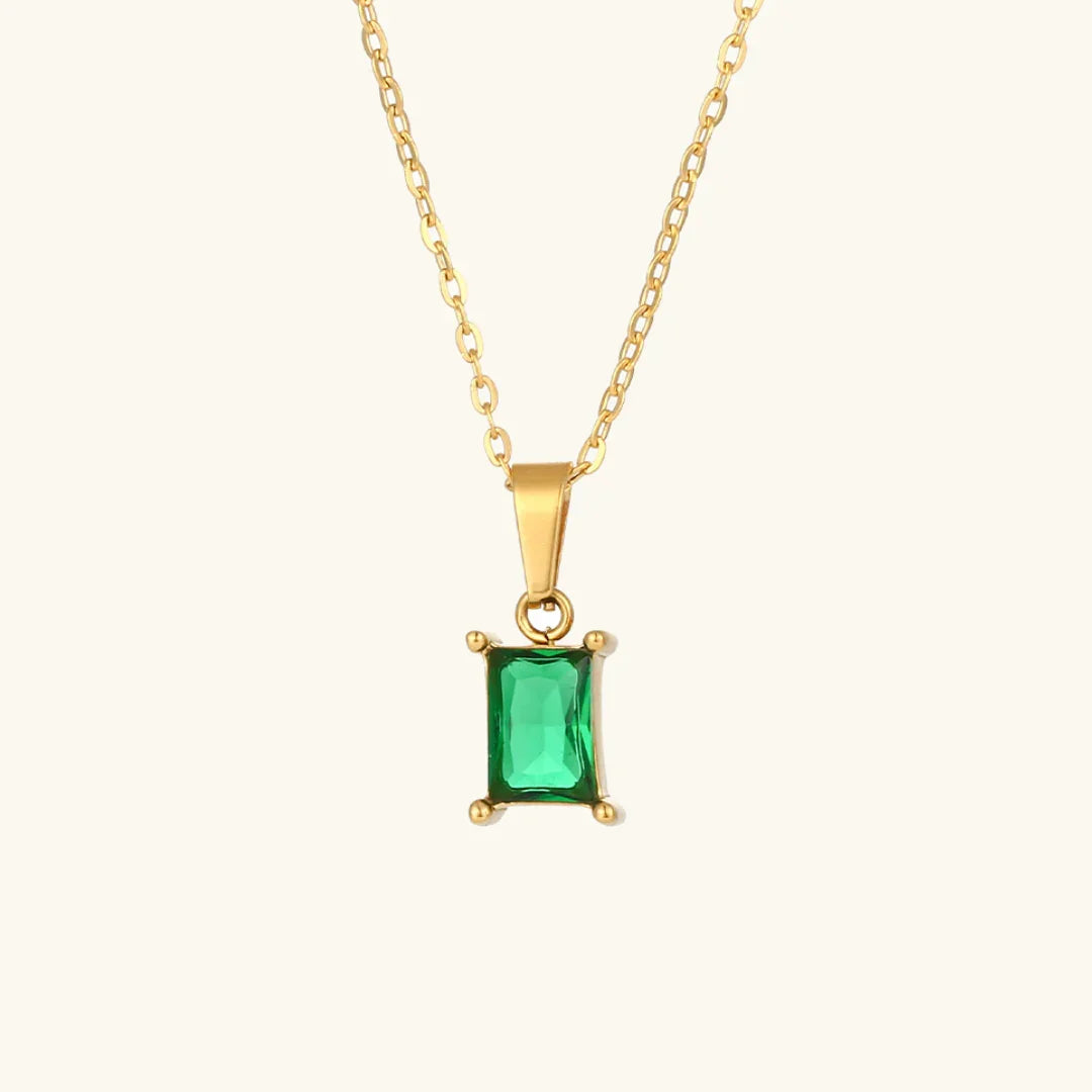 [Echo Fine]Emi Green Necklace