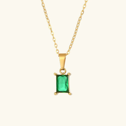 [Echo Fine]Emi Green Necklace