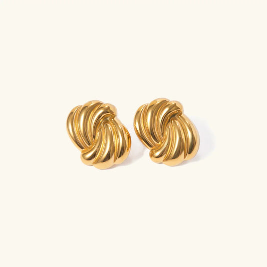 [Echo Fine]Floriana Gold Earrings