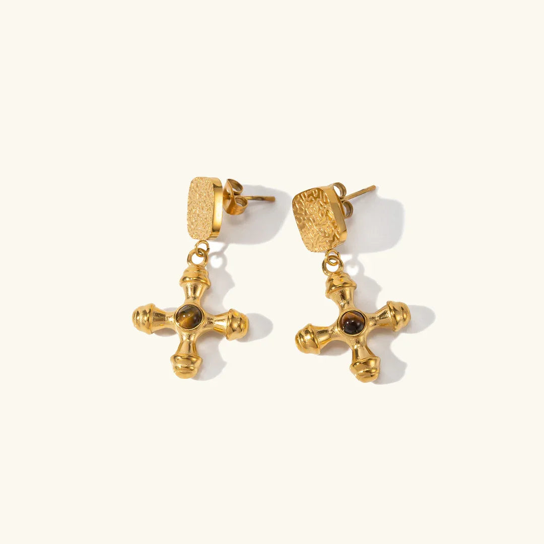 [Echo Fine]Della Gold Earrings