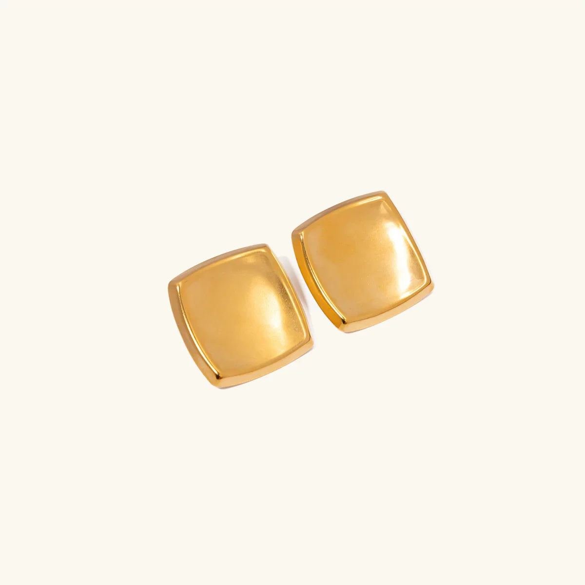 [Echo Fine]Poppy Gold Earrings