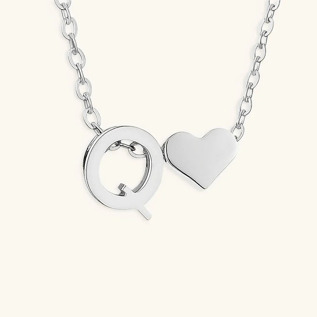 [Echo Fine]Ria Initial Letter Gold Necklace