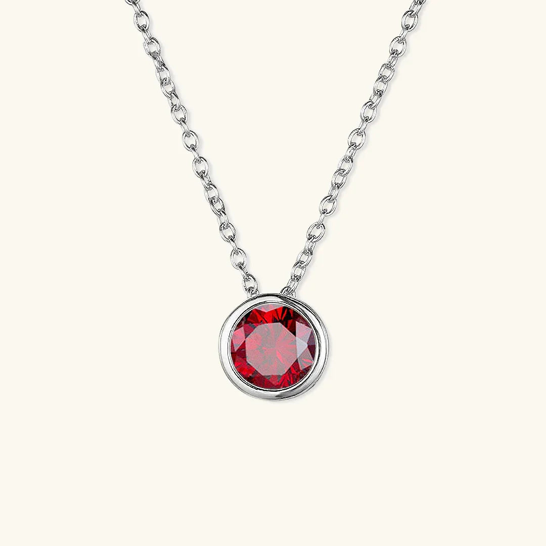 [Echo Fine]Amelia Birthstone Necklace