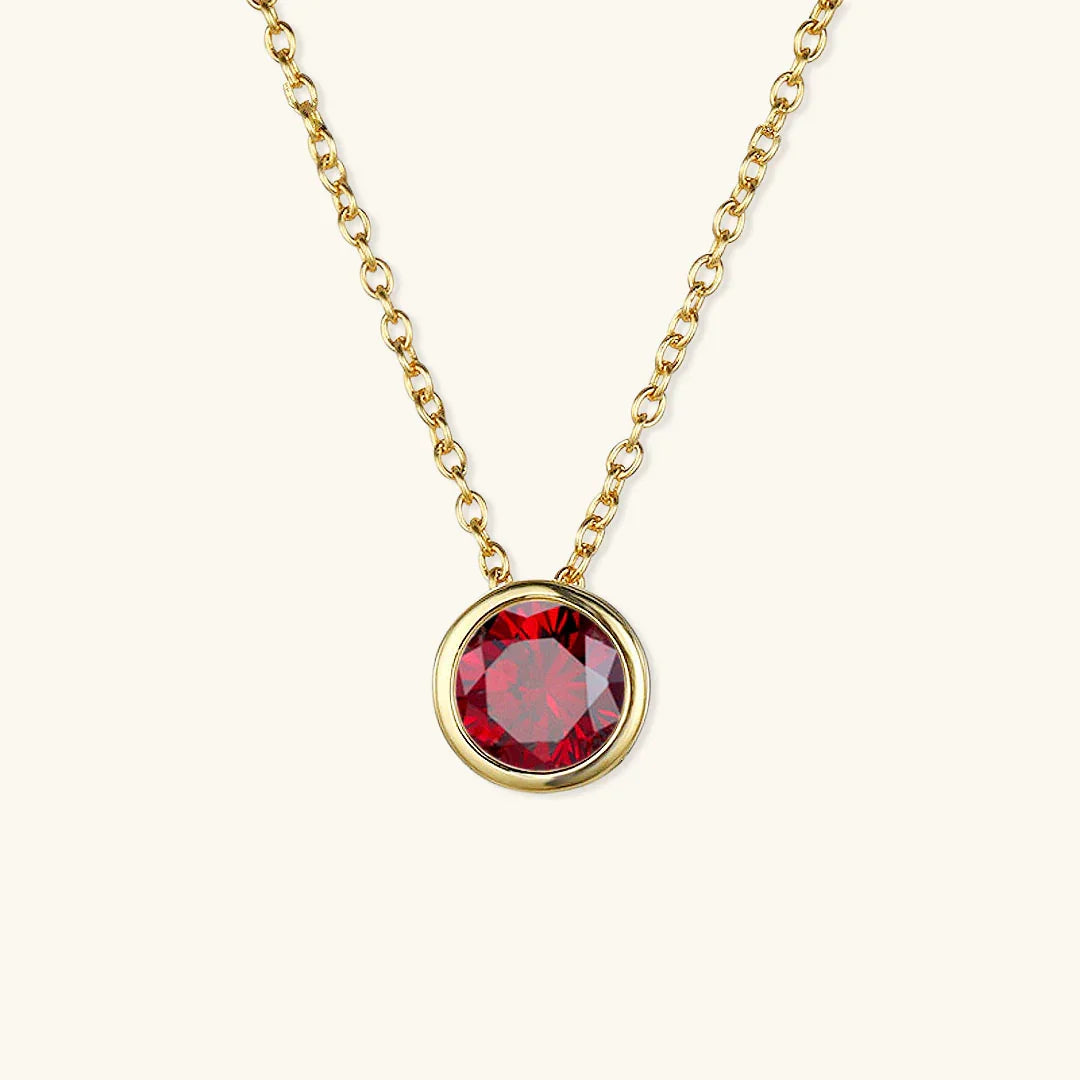 [Echo Fine]Amelia Birthstone Necklace