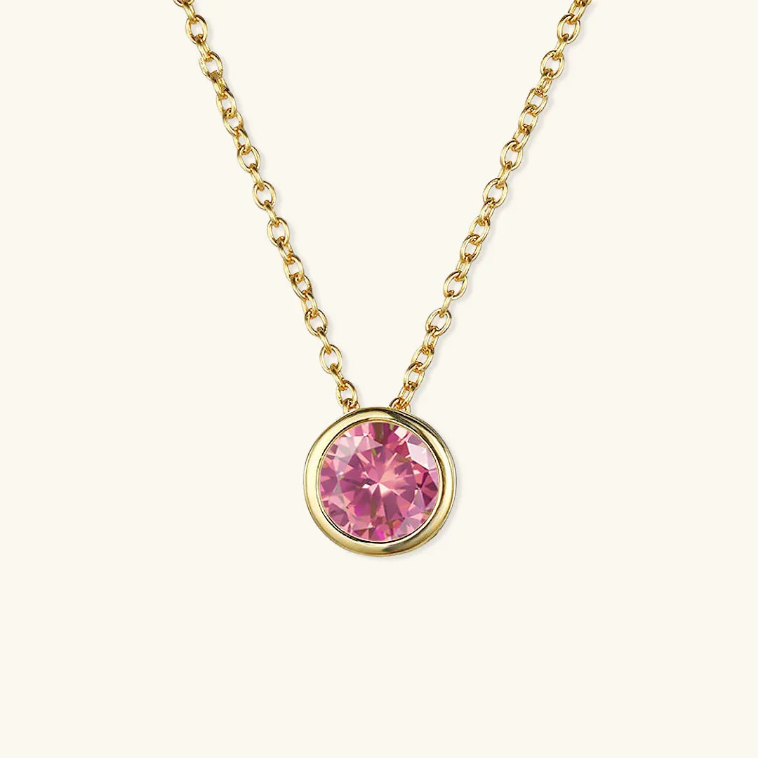 [Echo Fine]Amelia Birthstone Necklace