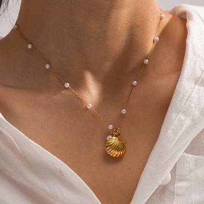 [Echo Fine]Rebecca Freshwater Pearl Necklace