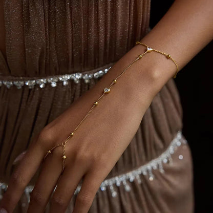 [Echo Fine]Winslow Gold Hand Chain