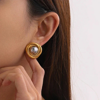 [Echo Fine]Ariadne Gold Earrings