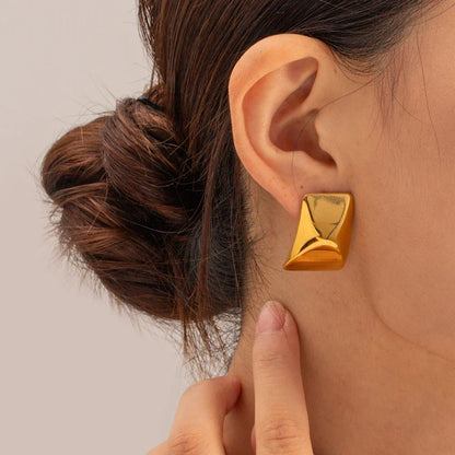 [Echo Fine]Elsie Gold Earrings