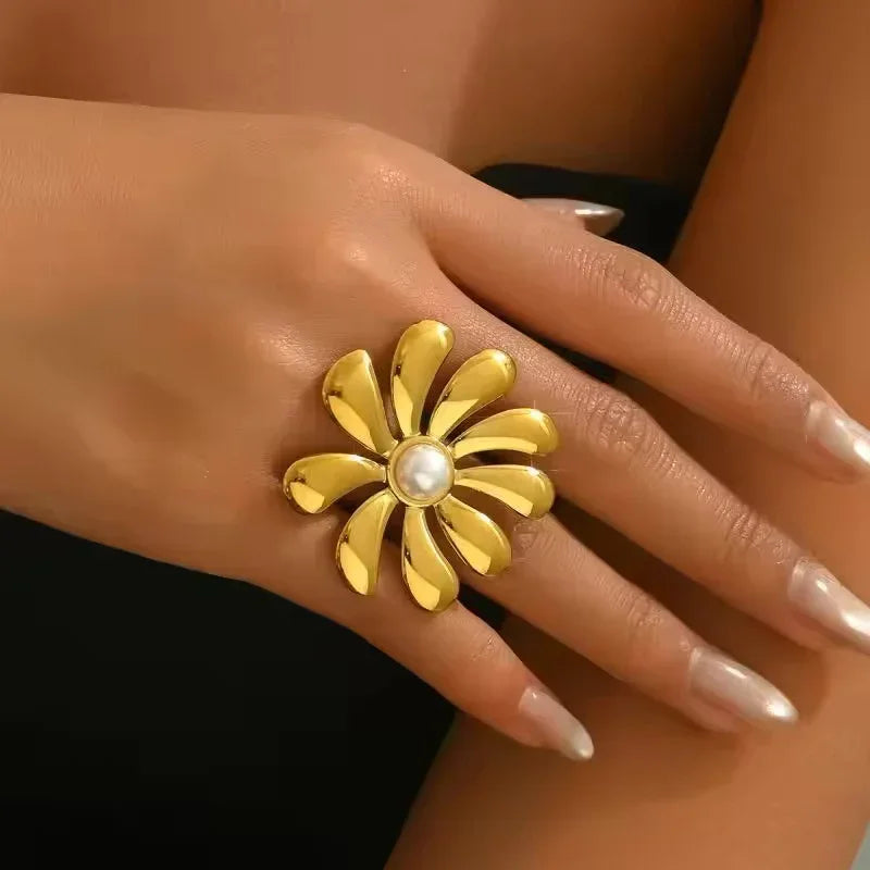 [Echo Fine]Bellemare Floral Gold Ring