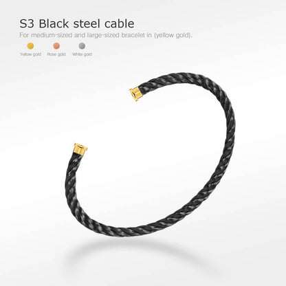 [ECHO ]FORCE SERIES BRACELET CABLES 50 CHOICES (DIY SELECTION)