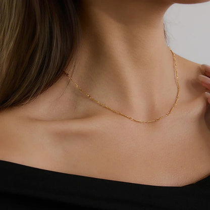 [Echo Fine]Amy Linked Chain Gold Necklace