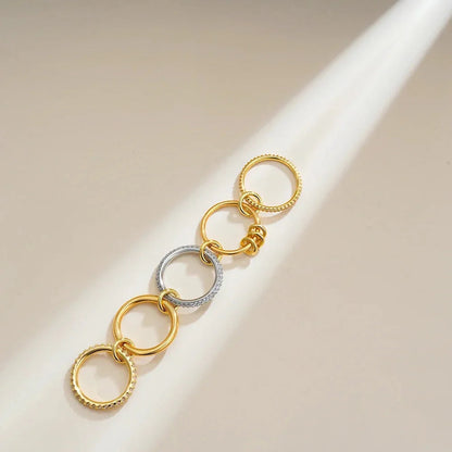 [Echo Fine]Blaise Stacked Diamond Ring
