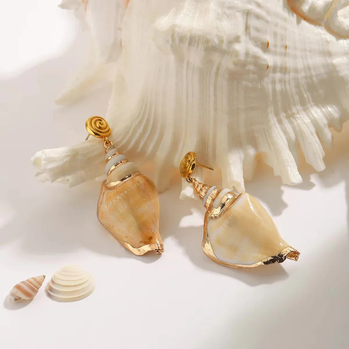 [Echo Fine]Sabrina Seashell Earrings