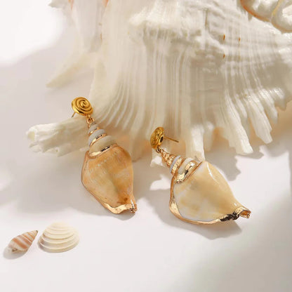 [Echo Fine]Sabrina Seashell Earrings
