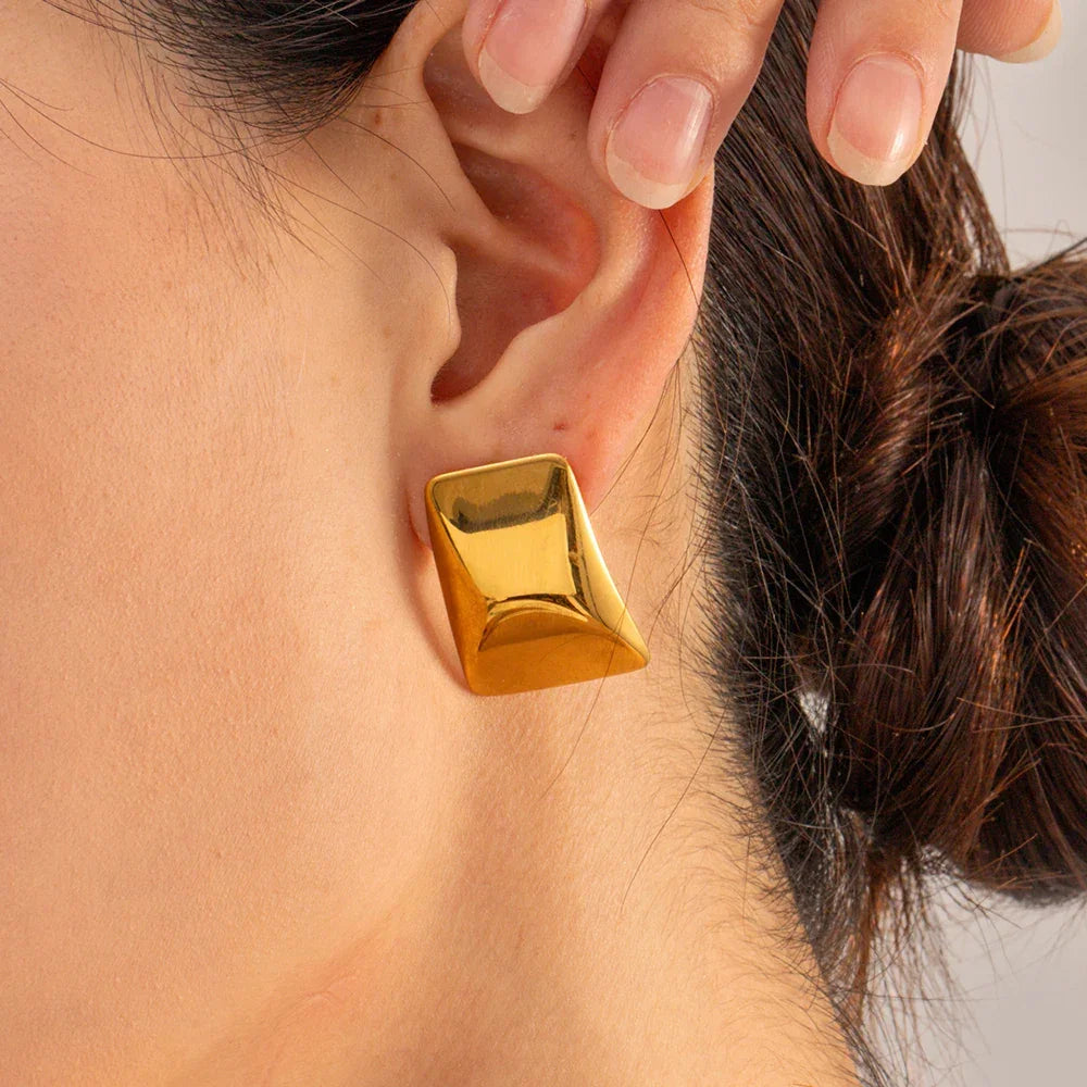 [Echo Fine]Elsie Gold Earrings