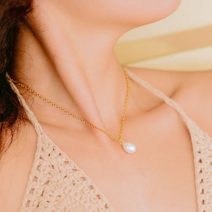 [Echo Fine]Serenade Pearl Necklace