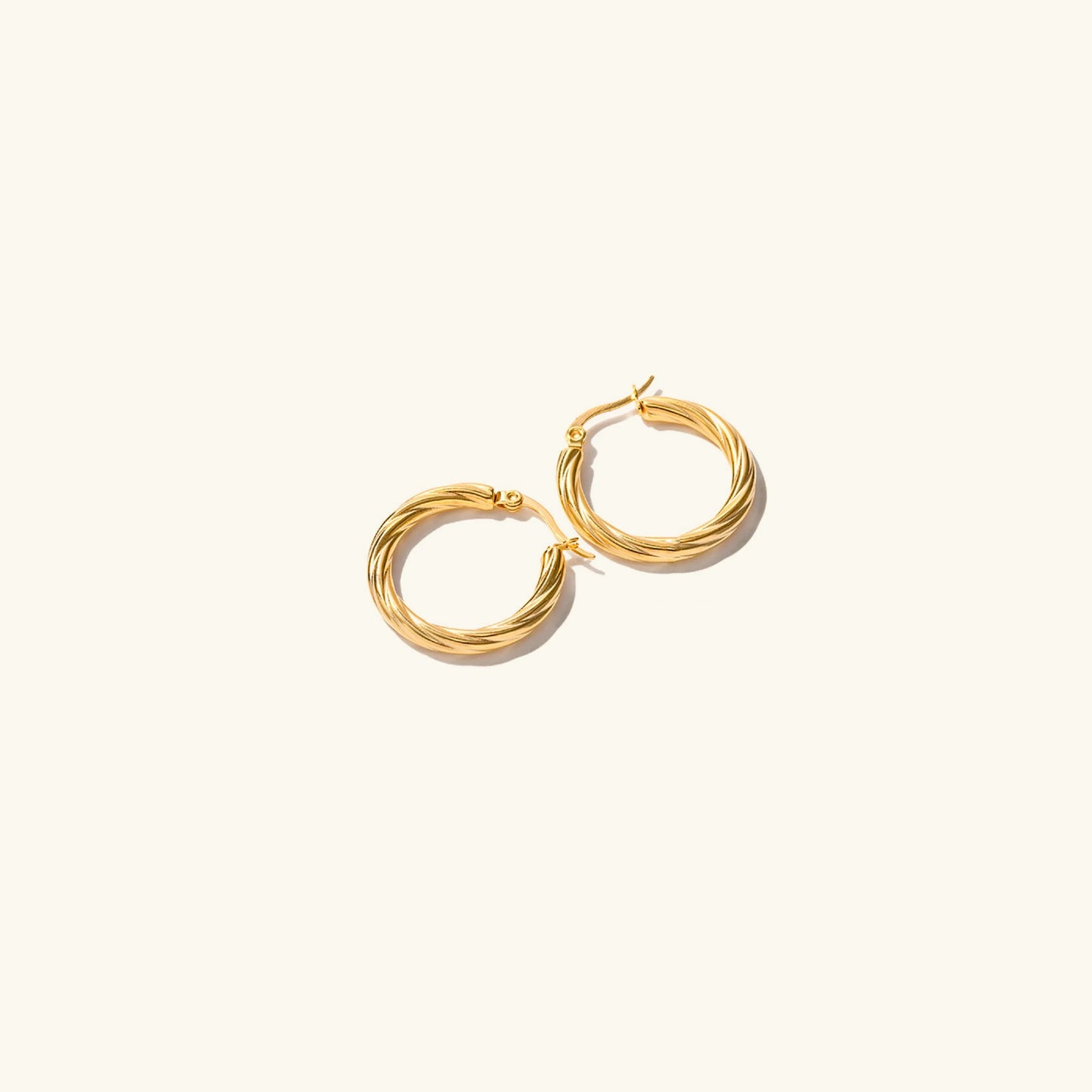 [Echo Fine]Zephy Hoop Earrings