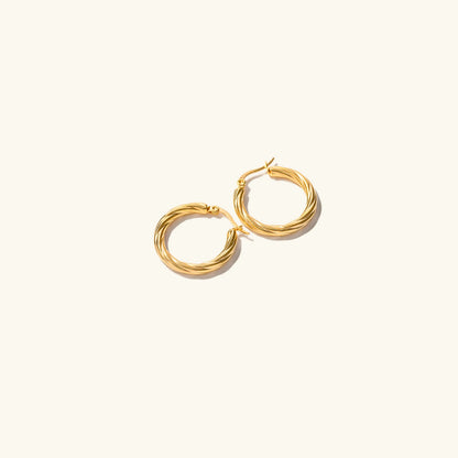 [Echo Fine]Zephy Hoop Earrings