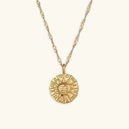 [Echo Fine]Soleil Gold Necklace
