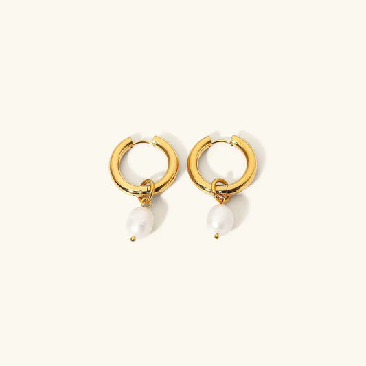 [Echo Fine]Stella Pearl Earrings