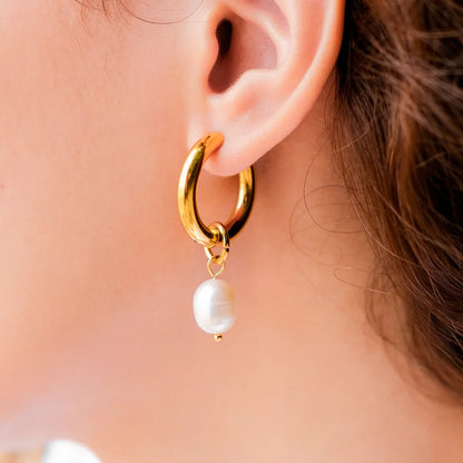 [Echo Fine]Stella Pearl Earrings