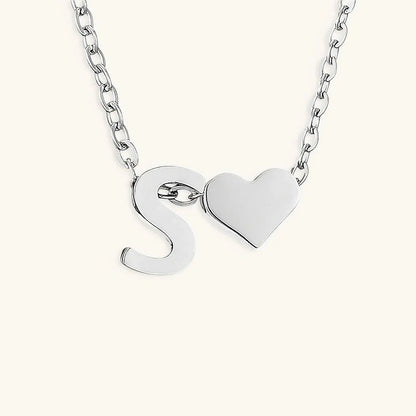 [Echo Fine]Ria Initial Letter Gold Necklace