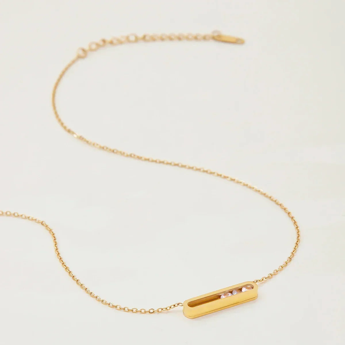 [Echo Fine]Abby Sculpted Gold Pendant