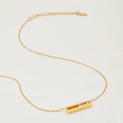 [Echo Fine]Abby Sculpted Gold Pendant