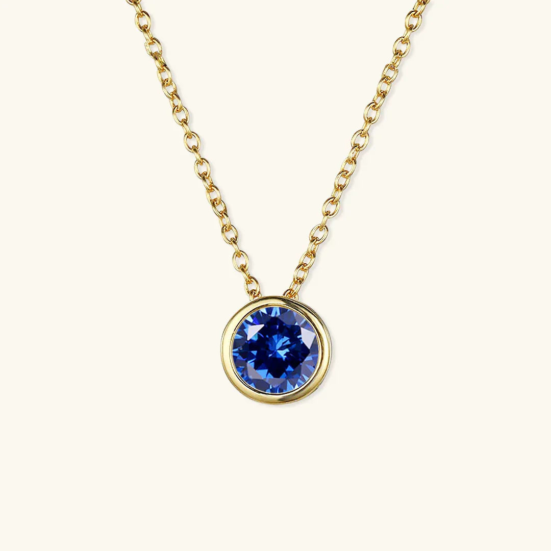 [Echo Fine]Amelia Birthstone Necklace