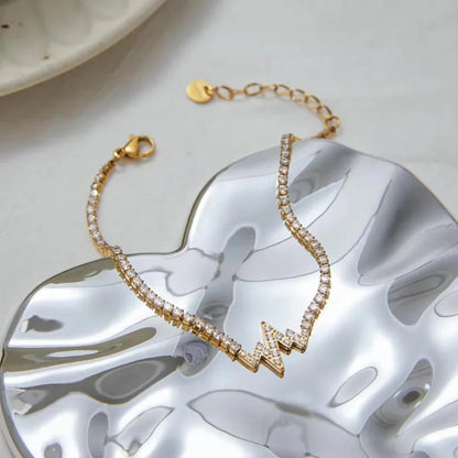 [Echo Fine]Annette Diamond Pulse Bracelet