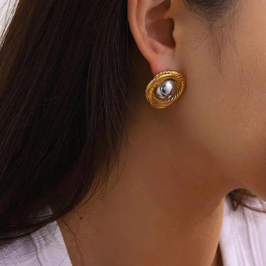 [Echo Fine]Ariadne Gold Earrings