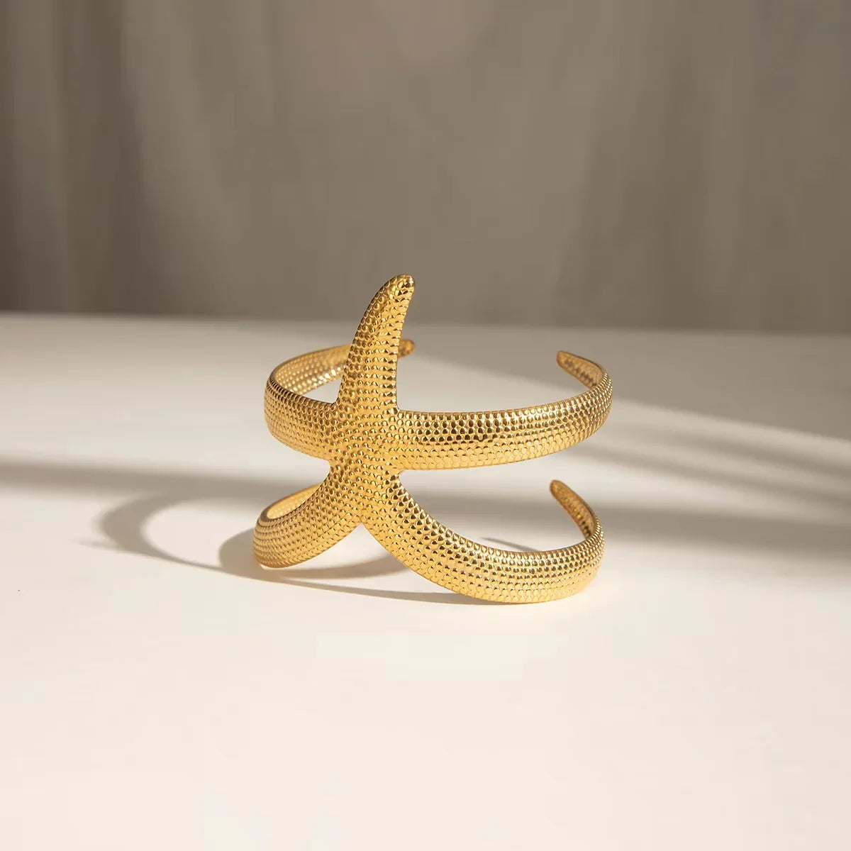 [Echo Fine]Annika Gold Starfish Cuff
